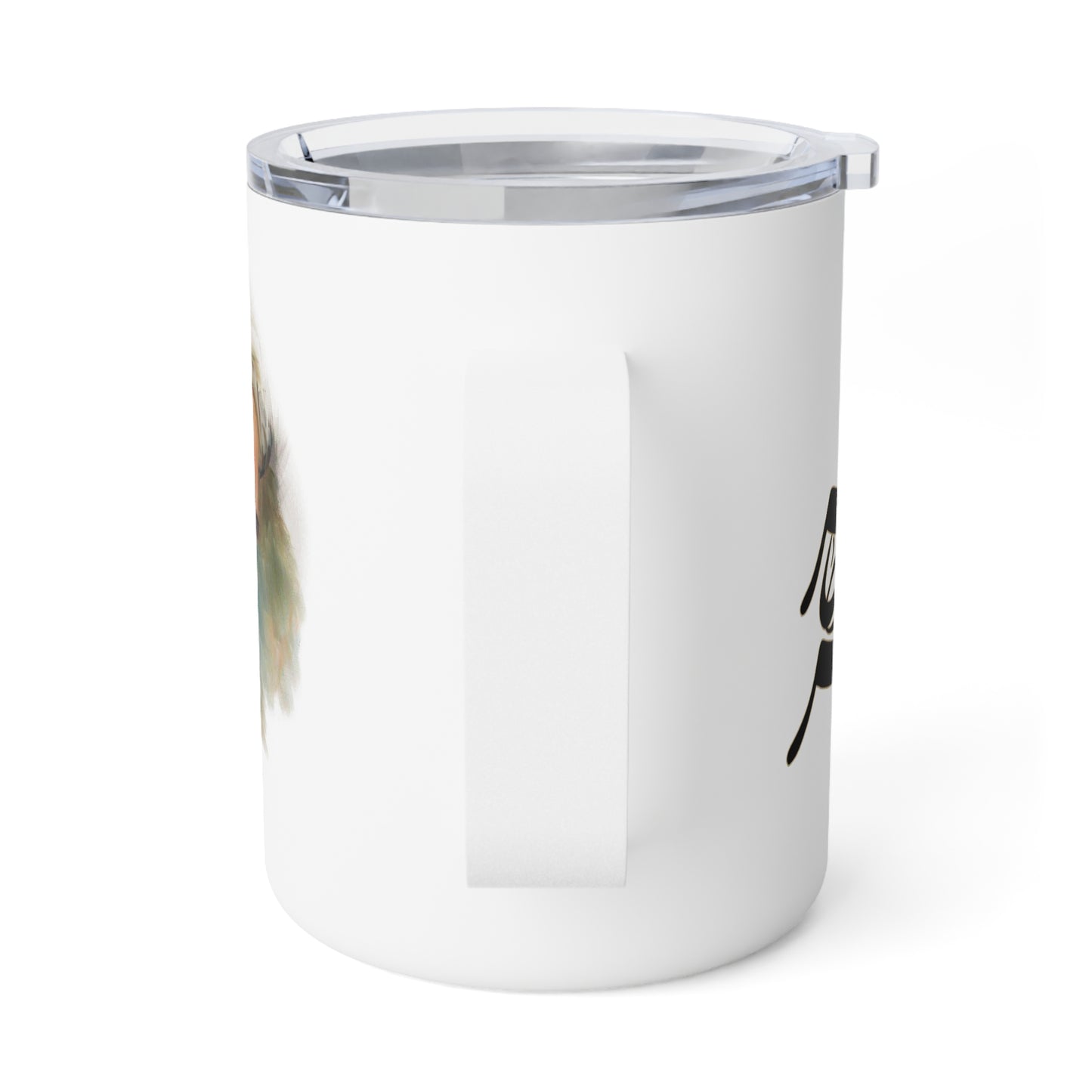 Sa'di Quote Insulated Coffee Mug, 10oz  "آسوده خاطرم که تو در خاطر منی"